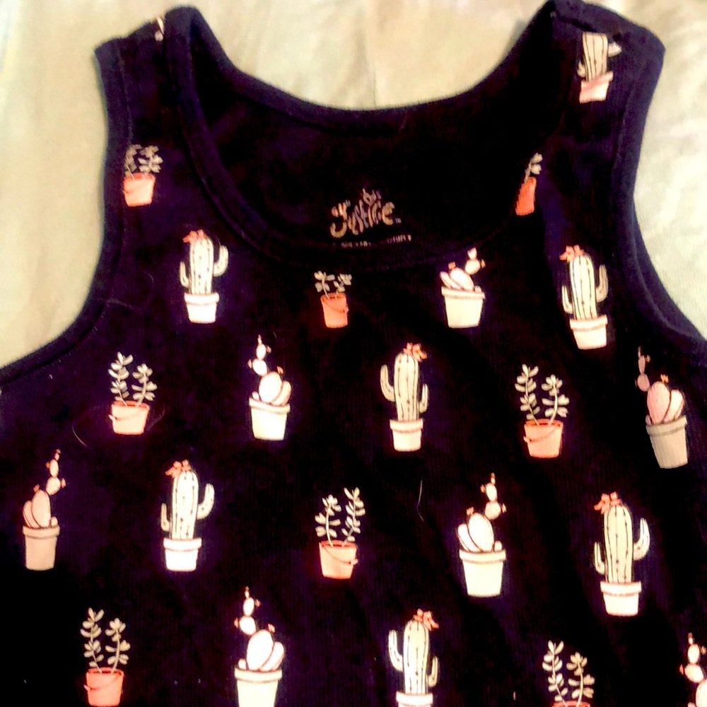 Justice cactus tank
